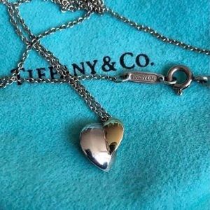 Tiffany & Co. Silver Heart Necklace